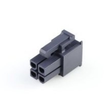 MOLEX MiniFitJr Rcpt DR V2 GW 4Ckt 46992-0410